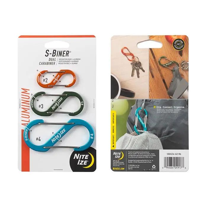 Nite Ize S-Biner Aluminum Dual Carabiner