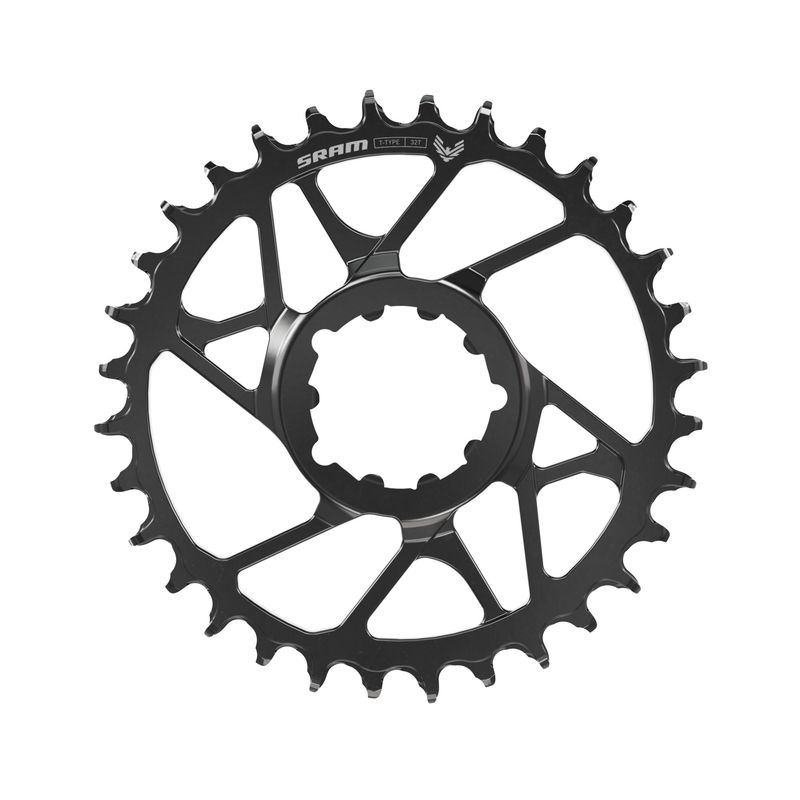 SRAM Eagle-70 T-Type Chainring, Steel, Black, D30