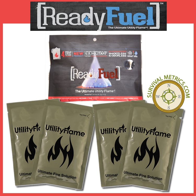 Ready Fuel- 4 Gel Packs