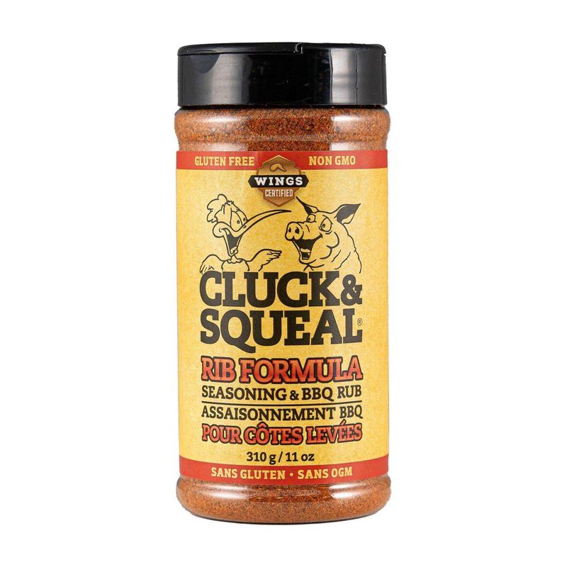 Cluck and Squeal - Rib Formula Seasoning & BBQ Rub Cluck and Squeal - Rib Formula Seasoning & BBQ Rub