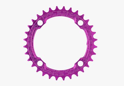 Race Face Chainring, N/W, 104x30, Purple, 10-12S