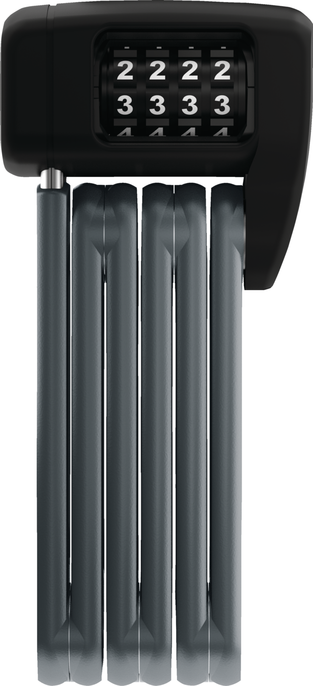 Abus, Bordo Lite Mini 6055C, Folding Lock, Combination, Black