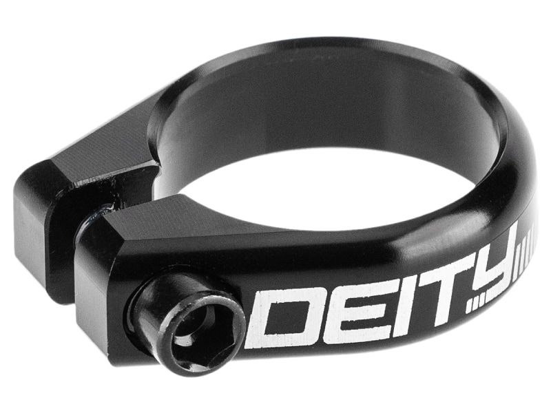 Deity, Circuit, Seatpost Clamp, 36.4mm, Black