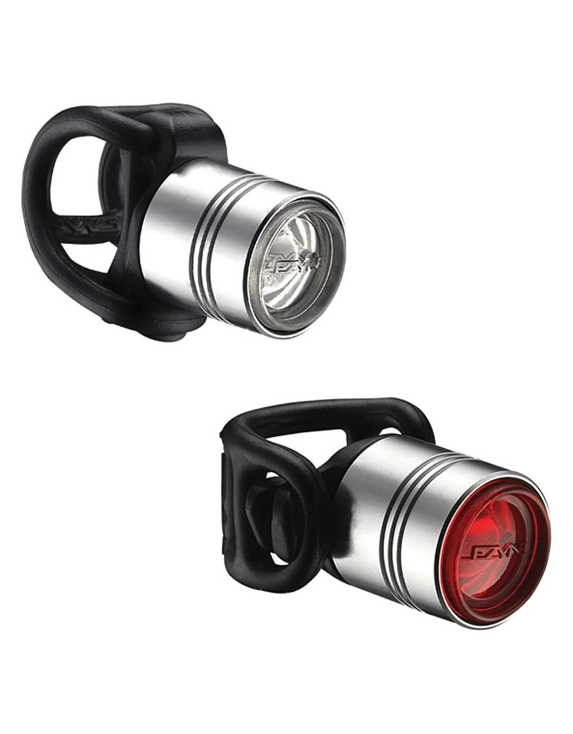 Lezyne, Femto Drive, Light, Set, Silver