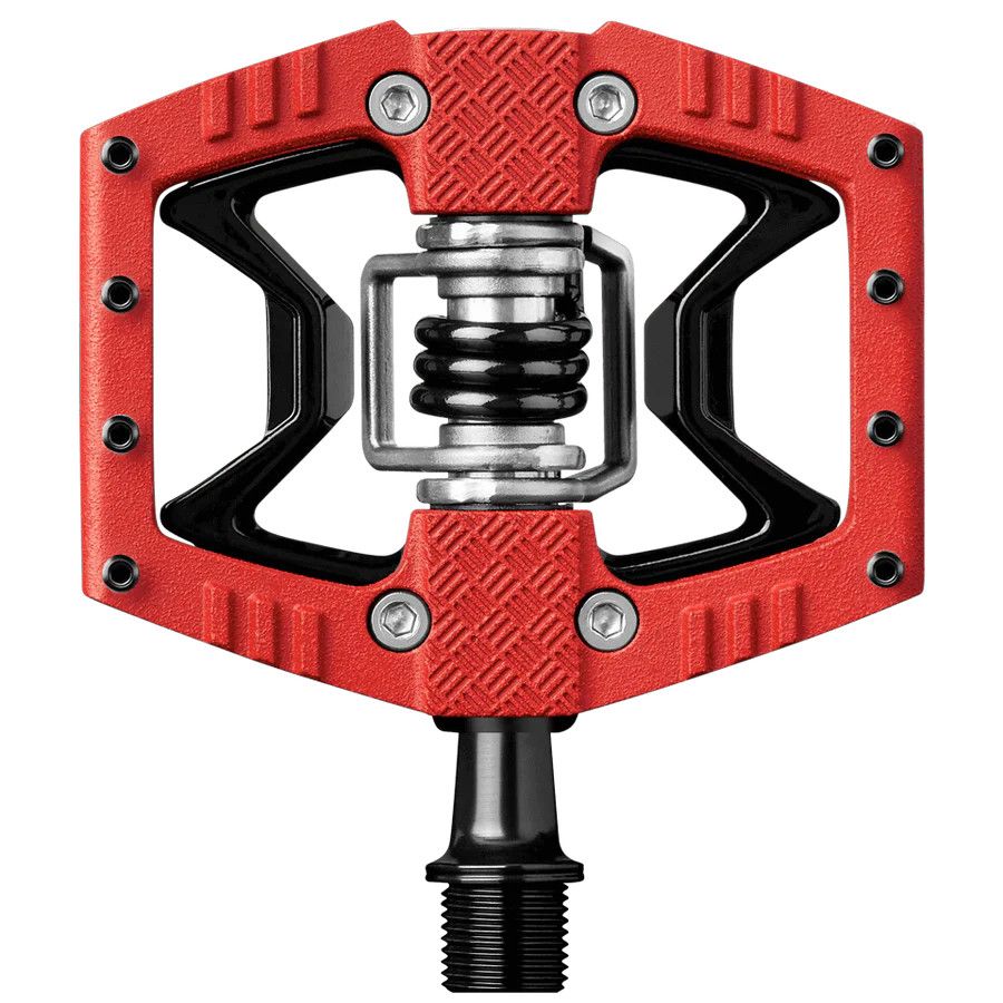 Crankbrothers Doubleshot 3, Color: Red &amp; Black/Black Spring