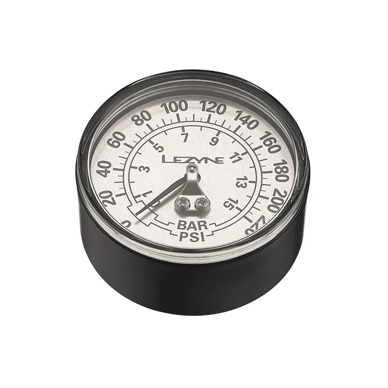 Lezyne, Floor Pumps Gauge, 2.5&#39;&#39;, 220psi, Black