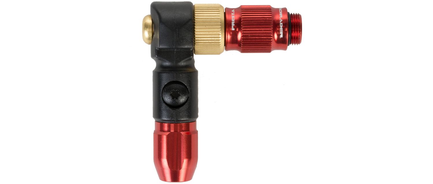 Lezyne, Floor Pumps ABS-1 Pro HP Head, High Volume, Red