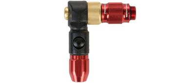 Lezyne, Floor Pumps ABS-1 Pro HP Head, High Volume, Red