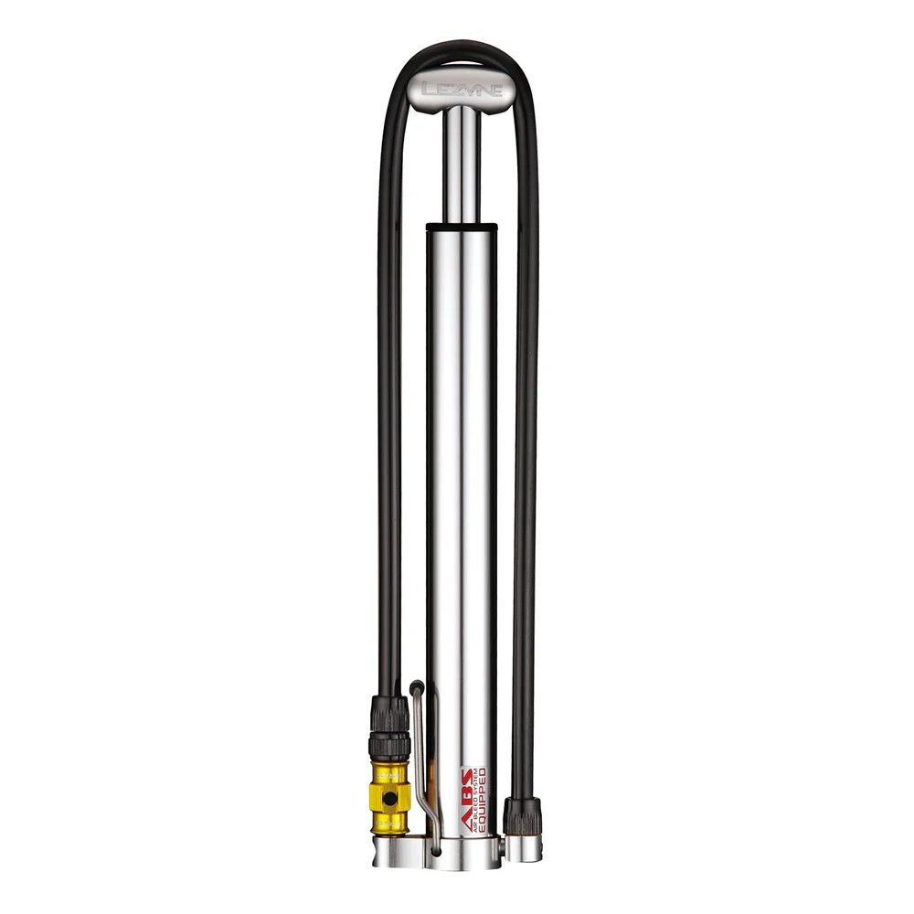 Lezyne, Micro Floor Drive HVG, Pump, 90psi, Silver, With Gauge