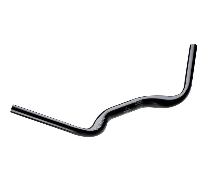 FSA Handlebar, Metropolis City Bar, 620mm x 31.8, +45º, Black