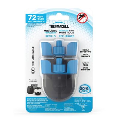 Thermacell ER236CA Rechargeable Mosquito Repellent Refills 72 Hrs