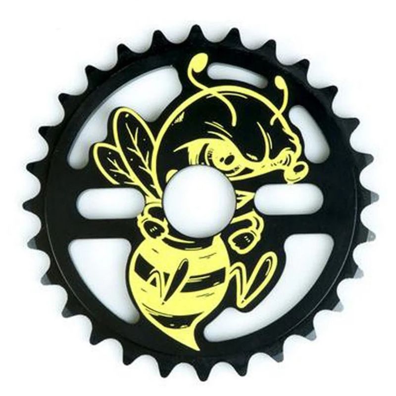 Total Killabee 25T Sprocket - Black/Yellow