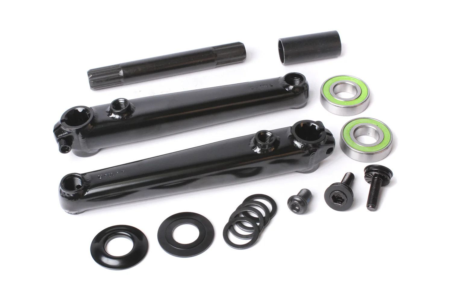 Sunday Saker v2 Cranks - 175mm, Left or Right Hand Drive, Chrome
