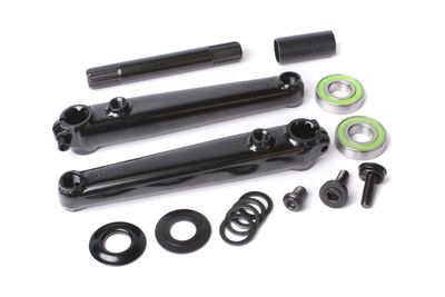 Sunday Saker v2 Cranks - 175mm, Left or Right Hand Drive, Chrome