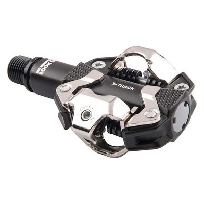 Look, X-Track, MTB Clipless Pedals, Aluminum body, Cr-Mo axle, 9/16&#39;&#39;, Black