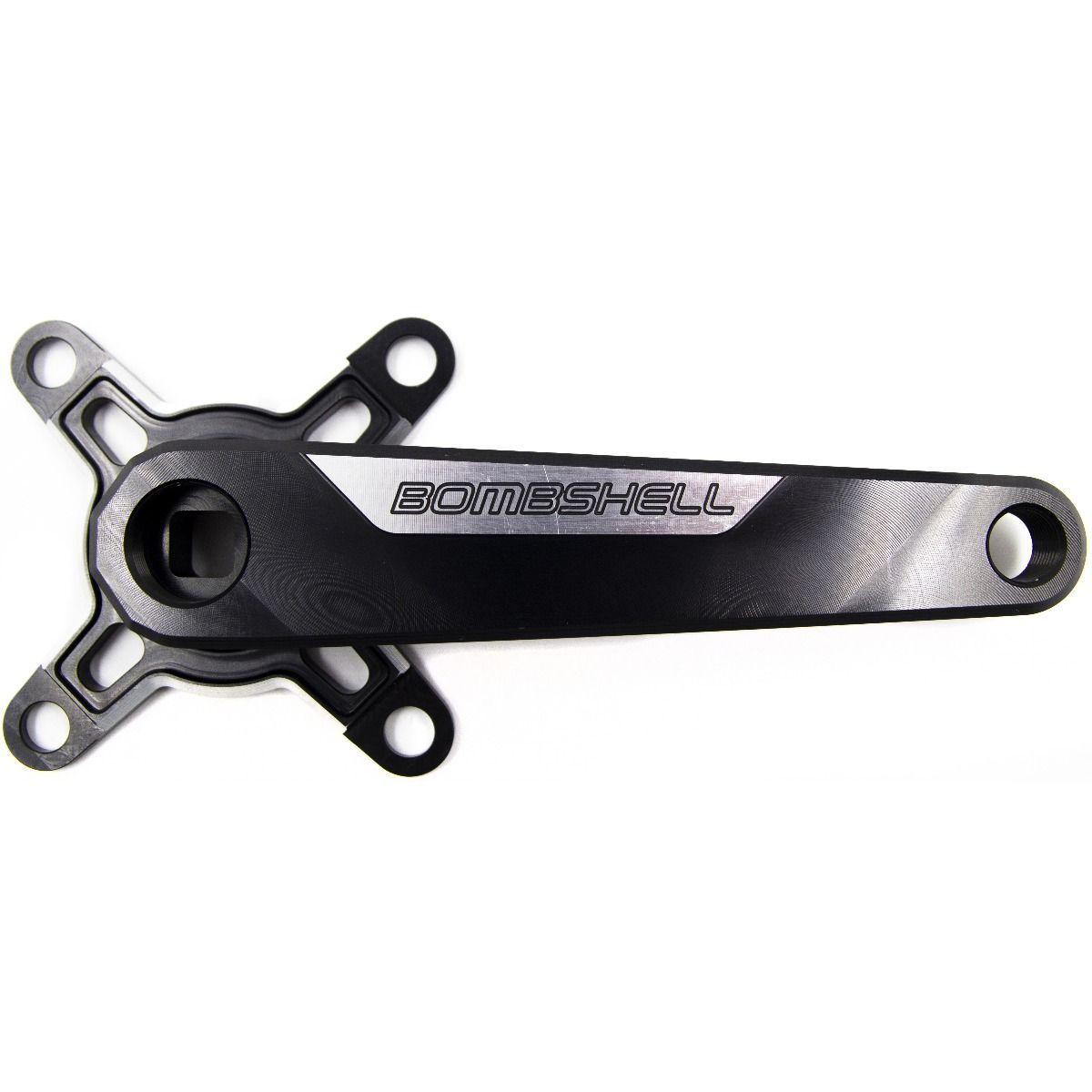 Bombshell Rocket SLR Square Taper Cranks, Size: 145mm, Color: Black