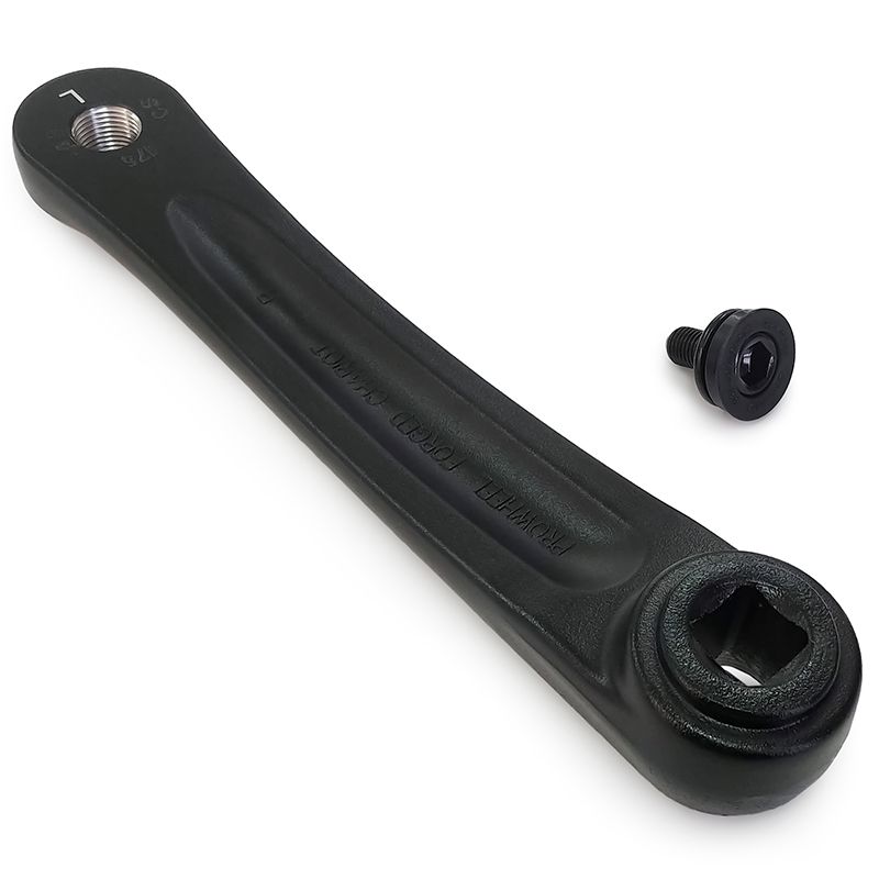 Prowheel Alloy Square Crank Arm, 175mm, Black