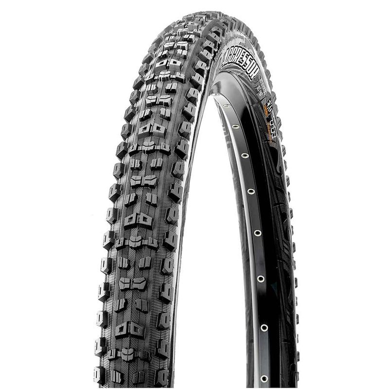 Maxxis, Aggressor, Tire, 29&#39;&#39;x2.50, Folding, Tubeless Ready, Black