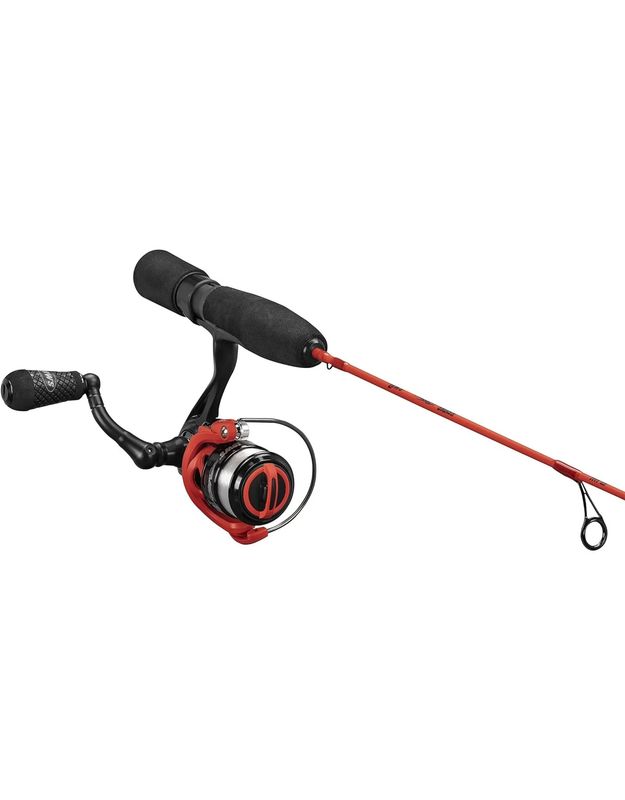 Lews Mach Smash Ice 75 Ice Fishing Rod and Reel Combo