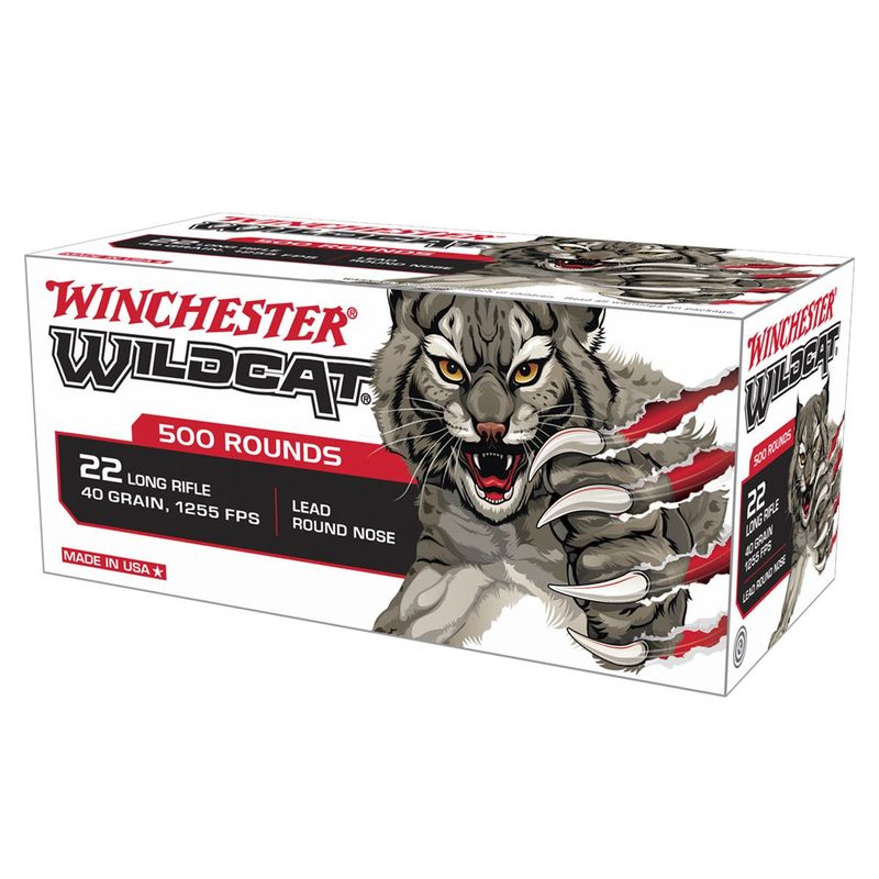 Winchester Wildcat .22LR 40g.  500rds