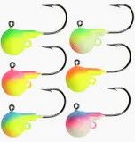 Northland Sting&#39;n 3/8oz Fireball Jig, Assorted Two Tone