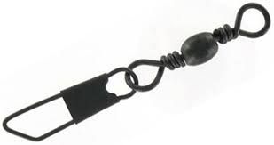 Danielson Barrel Swivel w/ Interlock Snap, Size 1, Black