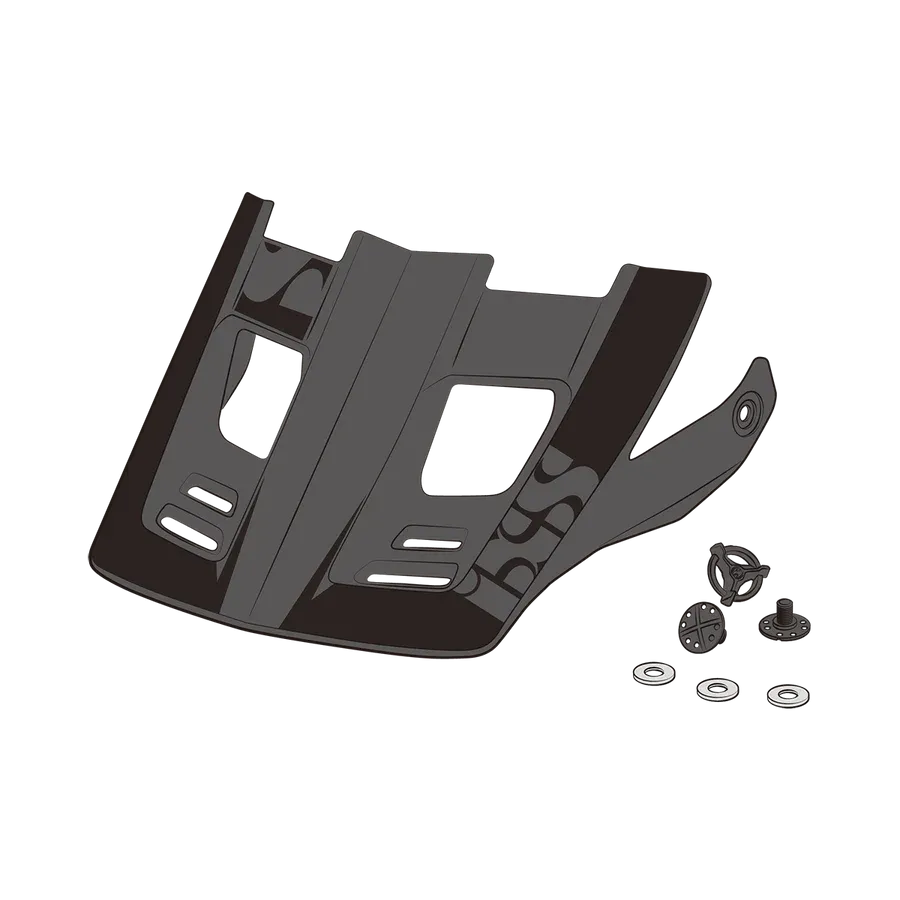 IXS XACT EVO Visor Kit Black S-XL