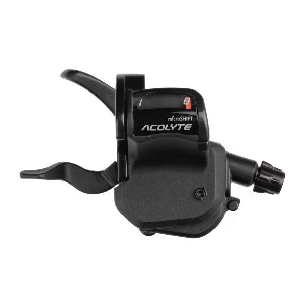 microSHIFT Acolyte Xpress Right Trigger Shifter - 1x8 Speed, Black, Acolyte Compatible Only