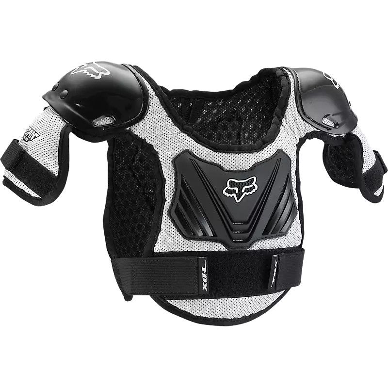 Fox Peewee Titan Roost Deflector Black/Silver ML