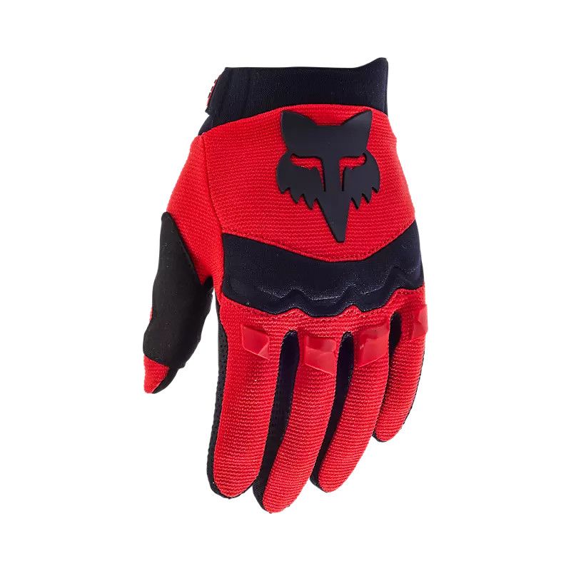 Fox Youth Dirtpaw Gloves Flo Red YL