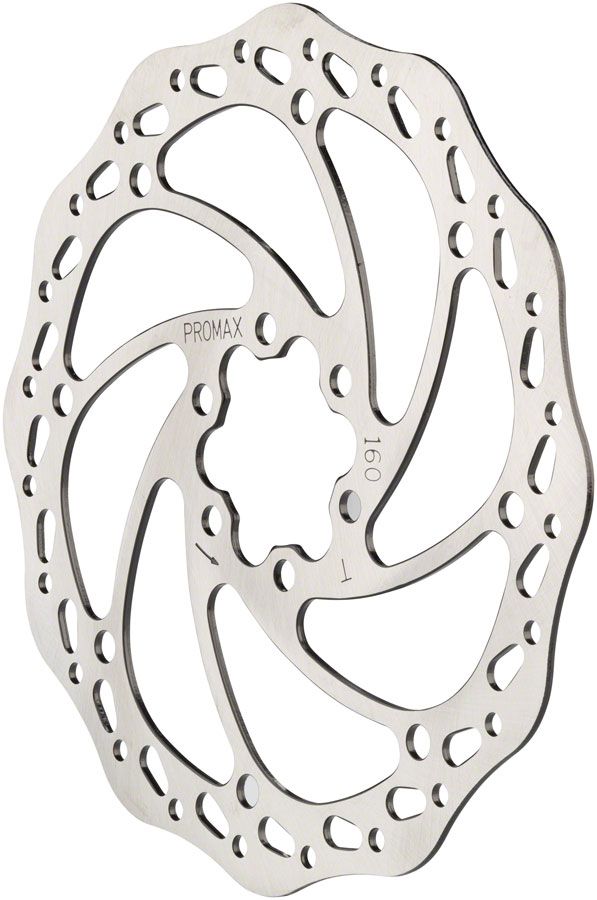 Promax Sport S1 Disc Brake Rotor - 160mm, 6-Bolt, Silver