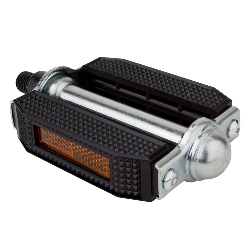 Sunlite Classic Block Pedals - 1/2&quot;, Black