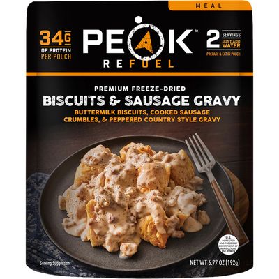 Peak Refuel Biscuits and Gravy