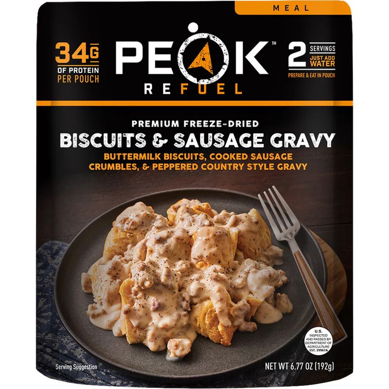 Peak Refuel Biscuits and Gravy