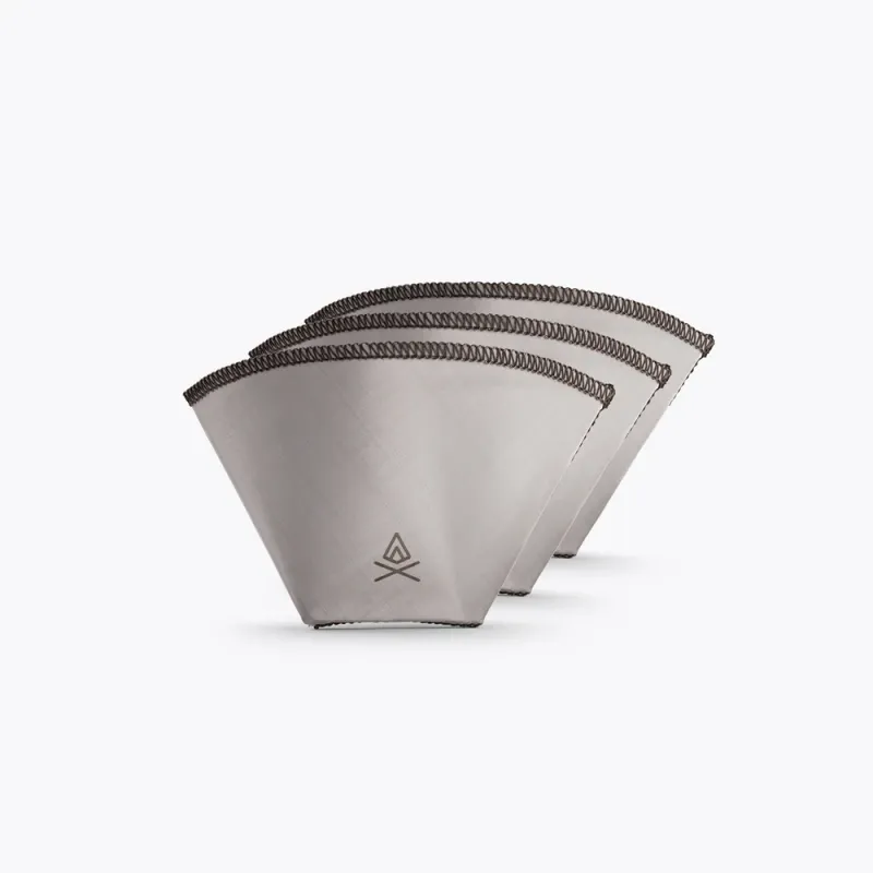 VSSL Nest #1 Mesh Filter 3-Pack, Silver