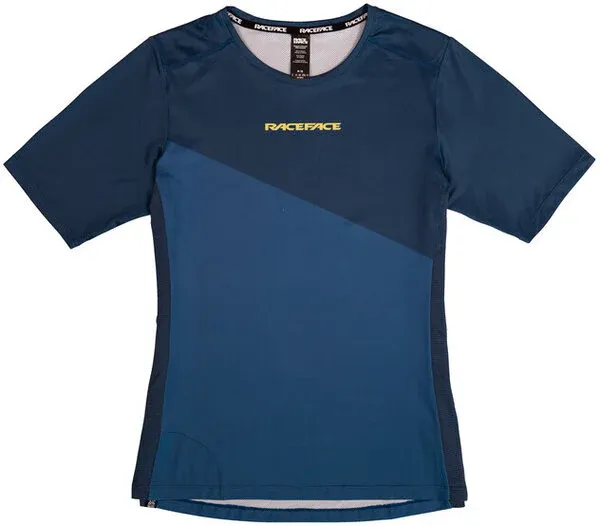 Race Face Indy SS Women&#39;s Jersey, Color: Navy, Size: S