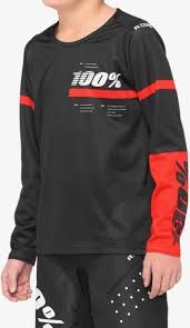 SP20 - R-CORE Youth Jersey Black/Red - Y-XL