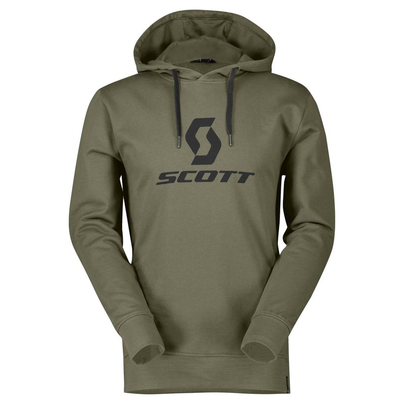 Scott Icon Long Sleeve Men's Hoody, Hay Green, XXL Scott Icon Long Sleeve Men's Hoody, Hay Green, XXL