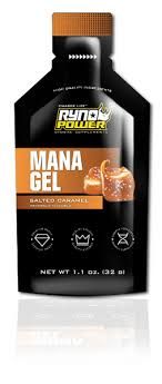 Ryno Power, Mana Gel, Gels, Salted caramel, 12pcs
