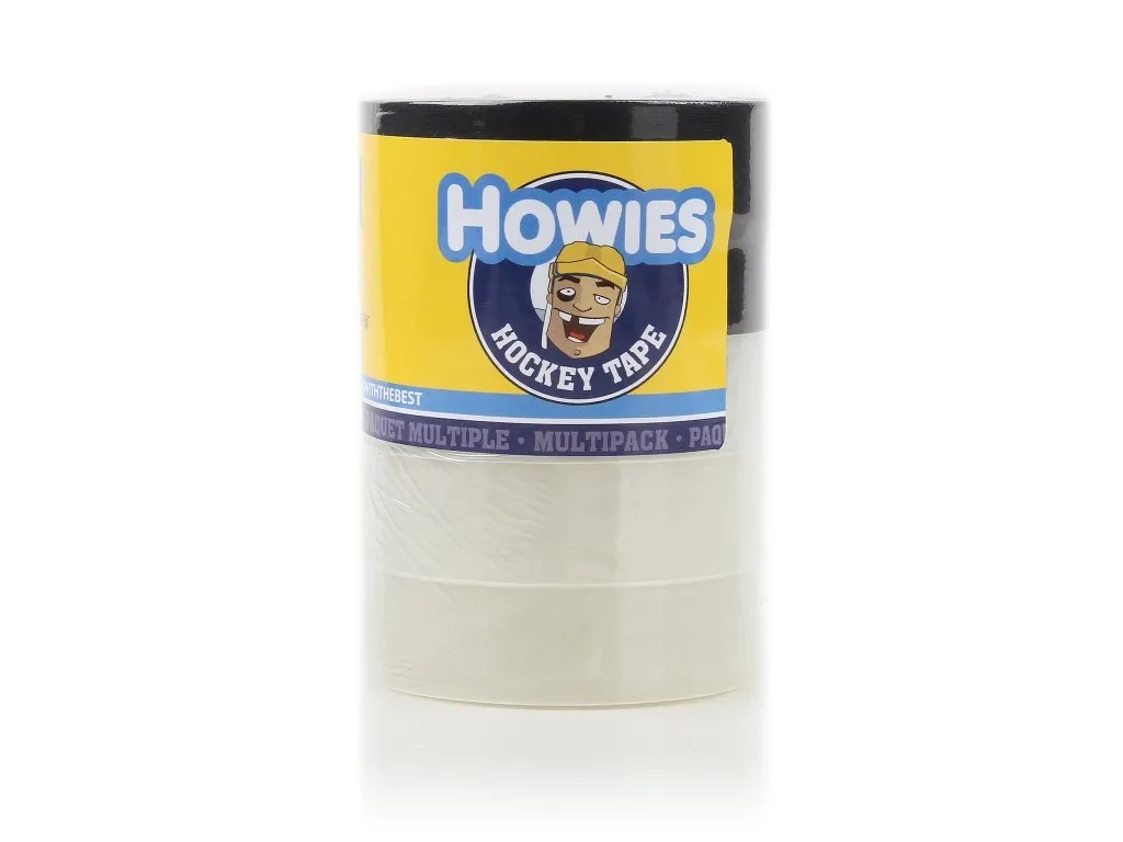 Howies 2 Rolls Black Cloth, 3 Rolls Clear Shin
