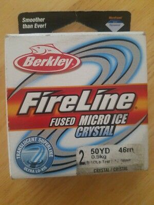 Berkley Fireline Fused Micro Ice 8lb Ice Fishing Line