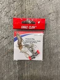 Eagle Claw Q06080-004 Pickerel Rig Hook Size 4