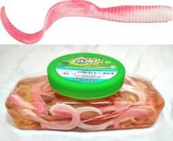 Gulp Alive Pink Grub 4&quot;