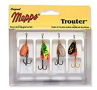 Mepps 4pk trouter Kit assorted