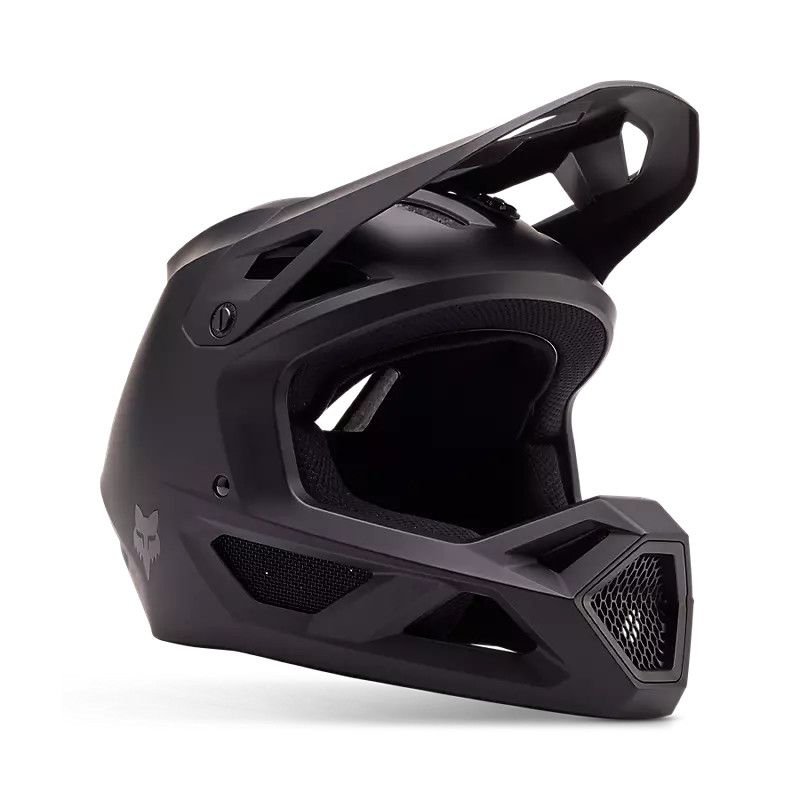 Fox Rampage Helmets, Color: Matte Black, Size: L
