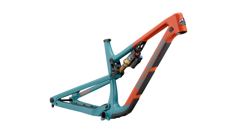 Rocky Mountain Instinct 29 Aluminum Medium, Blue/Orange - FRAME ONLY No Shock