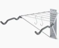 Delta, Pablo 2 Bike Rack, Bikes: 2, On the wall