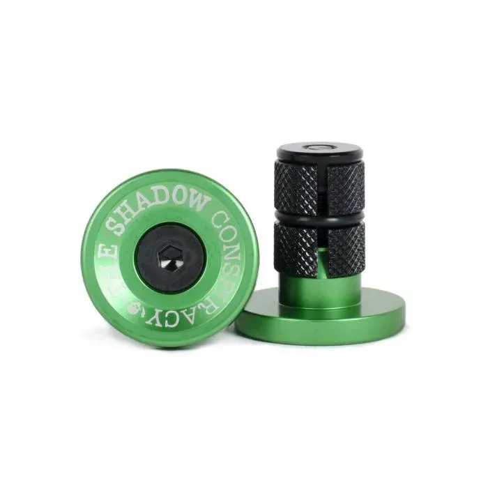 Shadow Conspiracy Deadbolt Slim Bar Ends - Green - Alloy