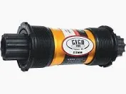 Truvativ, Giga Pipe DH, ISIS bottom bracket, BSA, 68/E/73mm, 118mm, Steel, Black, 00.6415.014.000