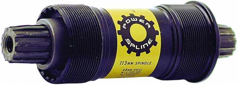 Truvativ, Giga Pipe SL, ISIS bottom bracket, BSA, 68/E/73mm, 113mm, Steel, Black, 00.6415.008.000